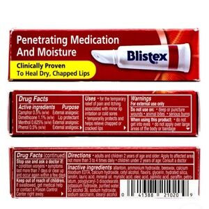 NEW Blistex Medicated Lip Ointment